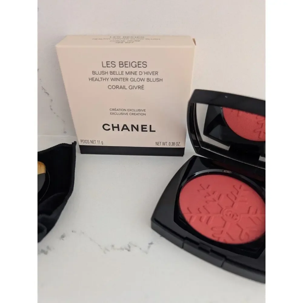 NIB Chanel Les Beiges Healthy Winter Glow Blush CORAIL GIVRÉ Limited 2024